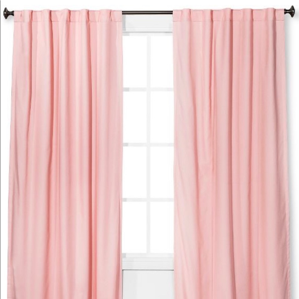 Pink Curtains